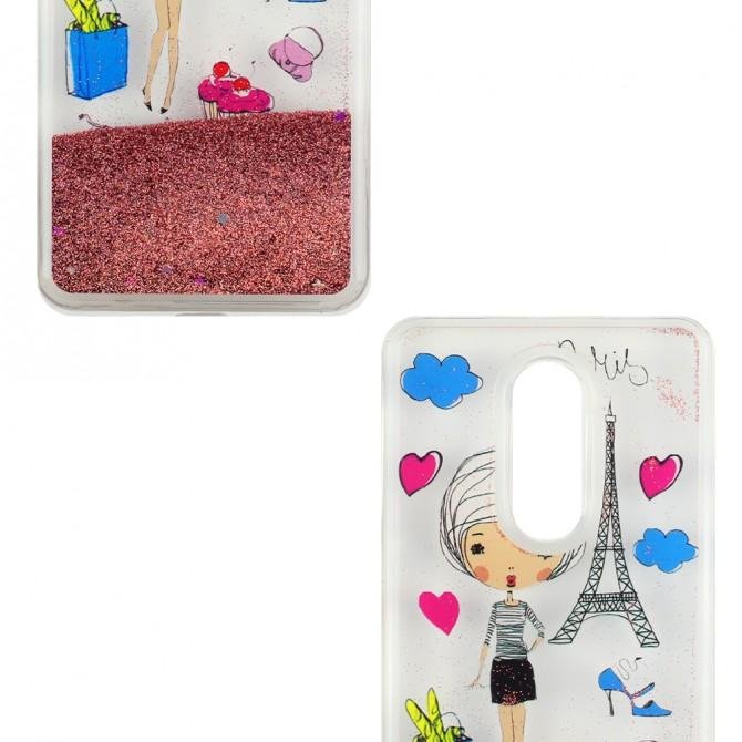 Чохол U-Like Aqua Case для Xiaomi Redmi 5 Plus Леді-2