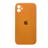 Силіконовий чохол для iPhone 11 Помаранчевий FULL (SQUARE SHAPE) Силіконовий чохол для iPhone 11 Помаранчевий FULL (SQUARE SHAPE)