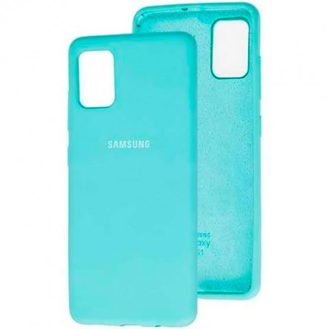 Чехол Original Soft Case Samsung A515 Galaxy A51 Бирюзовый-1