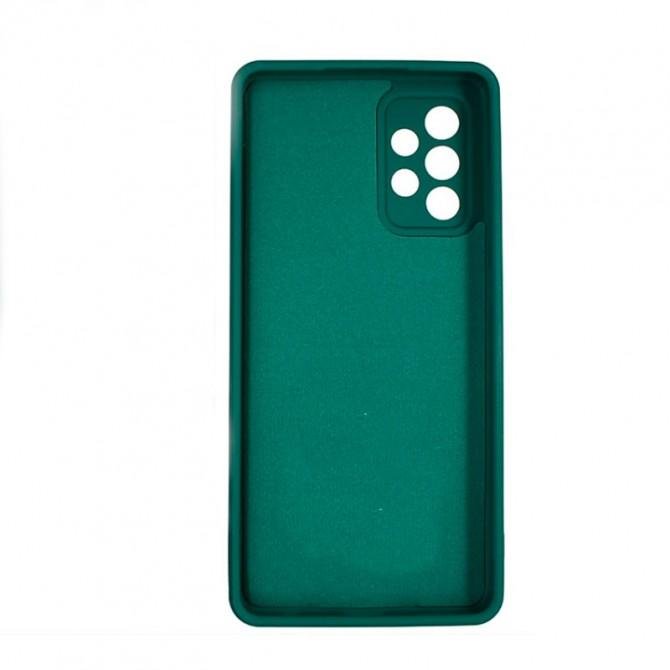 Чохол Soft Case Samsung A525 Galaxy A52 Темно Зелений FULL-1