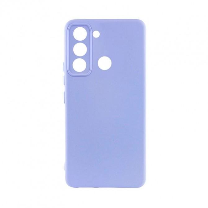 Чехол Original Soft Case TECNO Spark 8C Сиреневый FULL