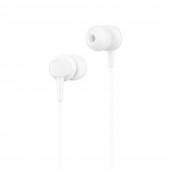 Наушники HF Hoco M14 White + mic + button call answering