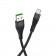 Кабель Hoco U53 5A Flash Type-C Чёрный 1.2m
