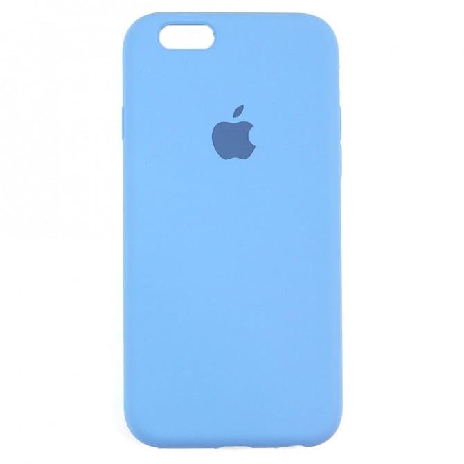 Чехол силиконовый для iPhone 6/6s Морской синий FULL-1