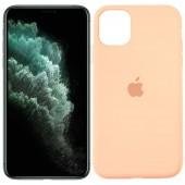 Чехол силиконовый для iPhone 11 Персиковый FULL