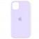 Чохол силіконовий для iPhone 11 Свiтло Фiолетовий FULL