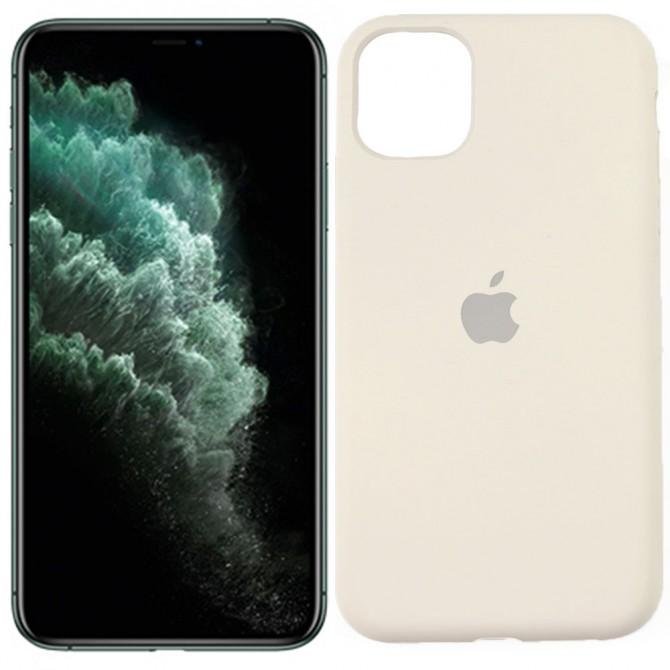 Чохол силіконовий для iPhone 11 Сiрий FULL