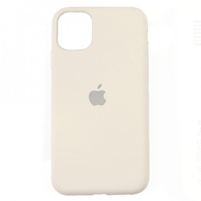 Чохол силіконовий для iPhone 11 Сiрий FULL-1