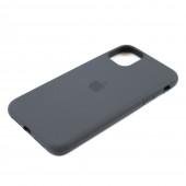 Чехол силиконовый для iPhone 11 Тёмно Серый FULL