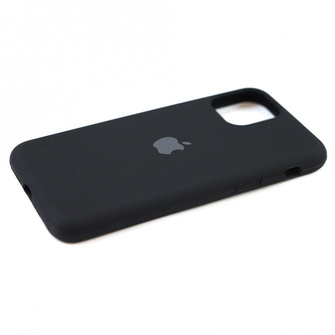 Чохол силіконовий для iPhone 11 Чорний FULL-2