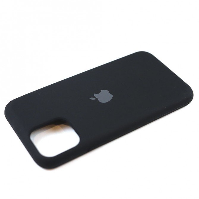 Чохол силіконовий для iPhone 11 Чорний FULL-1