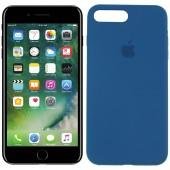 Чехол силиконовый для iPhone 7/8 Plus Индиго FULL