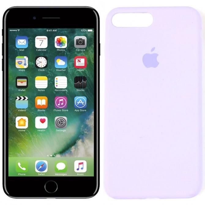 Чехол силиконовый для iPhone 7/8 Plus Лаванда FULL