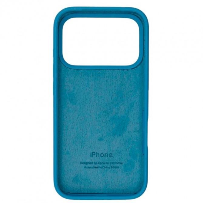 Сликоновый чехол для iPhone 17 Pro Cornflower FULL-1