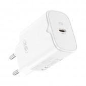 Сетевое зарядное устройство XO L131 1USB-C 30W White