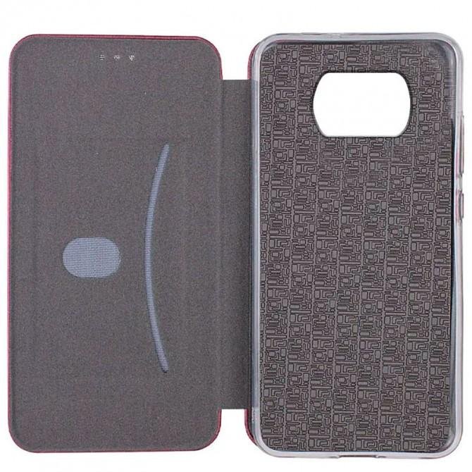 Чехол-книжка U-Like Best Xiaomi Poco X3 NFC Marsala-2