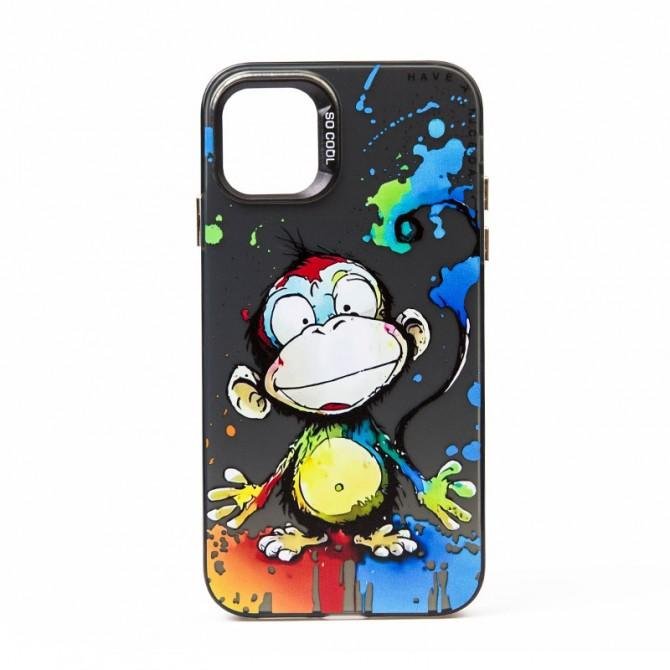 Чехол So Cool Print for Apple iPhone 12 Pro Max Monkey