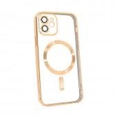 Чехол Cosmic Galaxy Sparkle with MagSafe для iPhone 11 Золотой