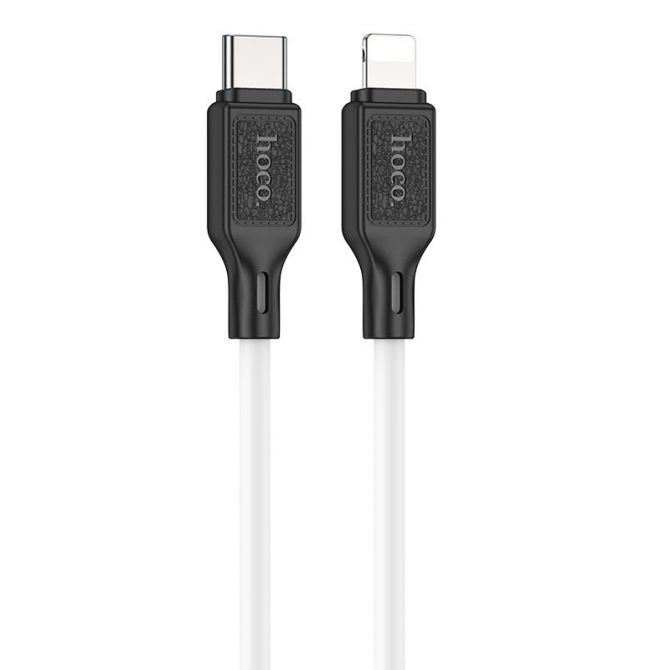 Кабель Hoco X90 Cool White 1m Type-C to Lightning-1