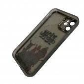 Чехол Christmas Glass Camera iPhone 12 Black Чехол Christmas Glass Camera iPhone 12 Black