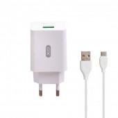 МЗП XO L36 18W/1USB + Type-C White
