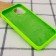 Силиконовый чехол для iPhone 12 /12 Pro Неоново Зеленый FULL