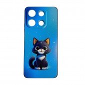 Силиконовая накладка OPrint black для Xiaomi Redmi Note 13 4G Cat 2 Силиконовая накладка OPrint black для Xiaomi Redmi Note 13 4G Cat 2