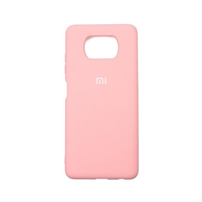 Original Soft Case Xiaomi Poco X3 NFC Рожевий FULL