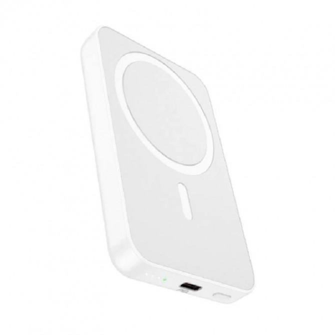 Дополнительная батарея Hoco J109 Easy PD20W Magsafe fast charginmhg (5000mAh) White