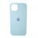 Оригінальний силіконовий чохол для iPhone 13 Світло Блакитний FULL