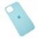Оригінальний силіконовий чохол для iPhone 13 Світло Блакитний FULL