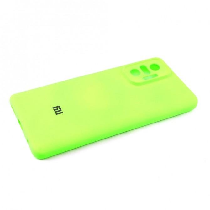 Чохол Soft Case для Xiaomi Redmi Note 10 Pro Салатовий FULL-4