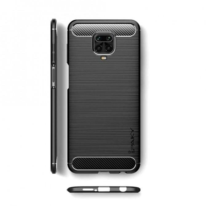 Чехол iPaky Slim Series для Xiaomi Redmi Note 9s/Note 9 Pro Чёрный-1