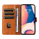 Чохол-книжка Lines Leather for Xiaomi Redmi 12 Black