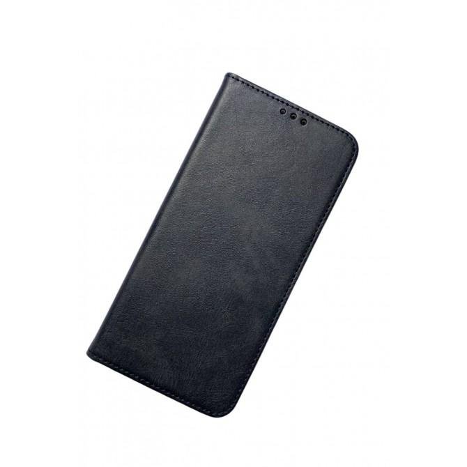 Чохол-книжка Lines Leather for Xiaomi Redmi 12 Black-1