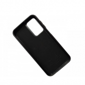 Шкіряний чохол Leather Case Metal Buttons для Samsung Galaxy S24 Plus / S25 Plus Black