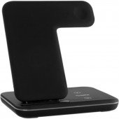Бездротовий зарядний пристрій Gelius Pro Wireless Charger 3in1 15W GP-AWC01 BlacK Бездротовий зарядний пристрій Gelius Pro Wireless Charger 3in1 15W GP-AWC01 BlacK