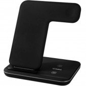 Бездротовий зарядний пристрій Gelius Pro Wireless Charger 3in1 15W GP-AWC01 BlacK Бездротовий зарядний пристрій Gelius Pro Wireless Charger 3in1 15W GP-AWC01 BlacK