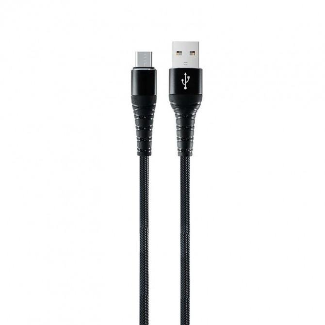 Кабель Gelius Pro Fast Speed 2 GP-UC05m MicroUSB Black (12 мес)