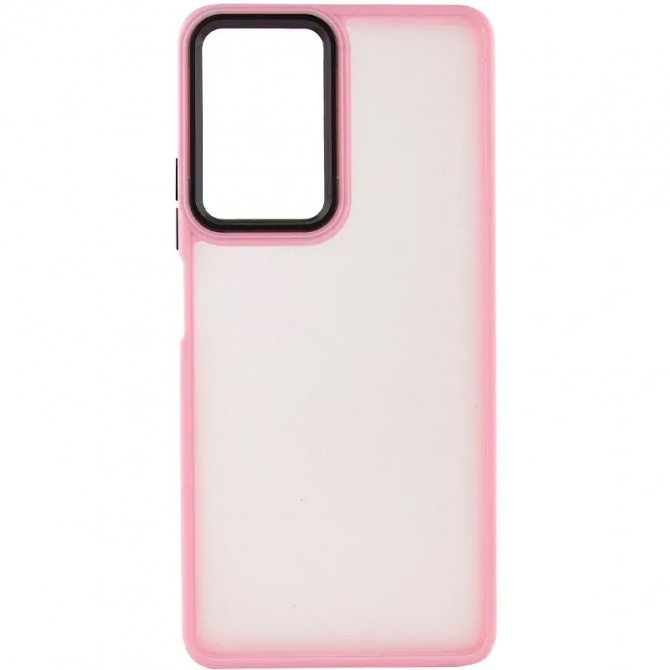 Чехол TPU+PC Lyon Frosted series Xiaomi Redmi Note 12 5G Pink