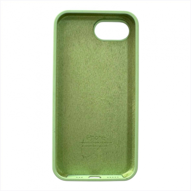 Силиконовый чехол для iPhone 16e Fistashio FULL-1