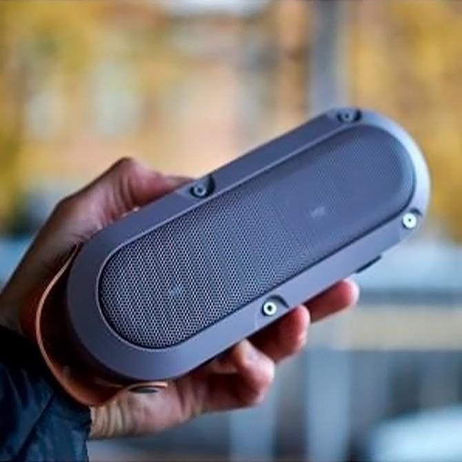 Bluetooth Колонка MOXOM MX-SK09 (USB/AUX/TF Card) Сірий