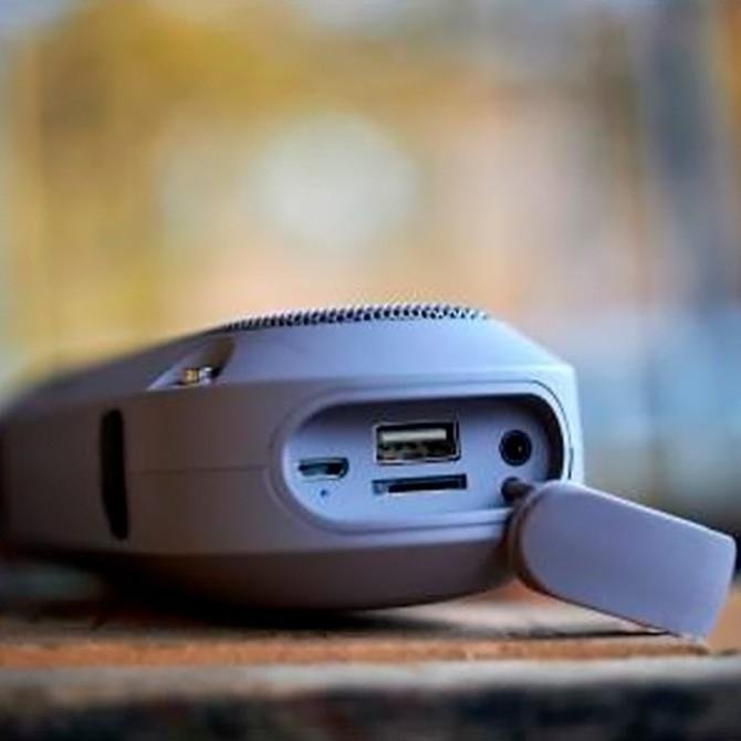 Bluetooth Колонка MOXOM MX-SK09 (USB/AUX/TF Card) Сірий-1