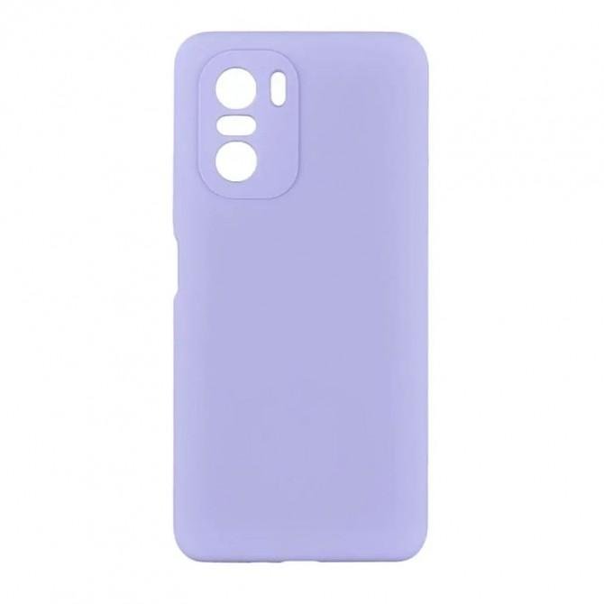 Чехол Soft Case Xiaomi Mi 11i/K40/POCO F3 Сиреневый FULL