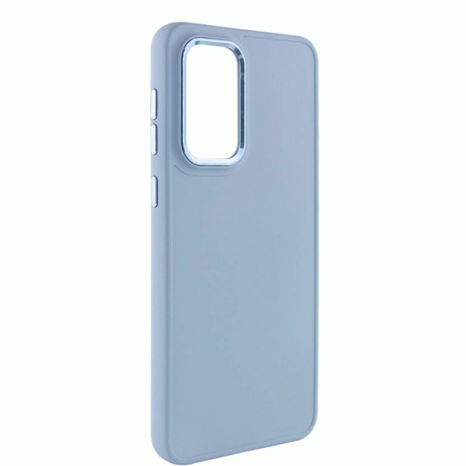 TPU чехол Bonbon Metal Style для Samsung Galaxy A53 5G Голубой