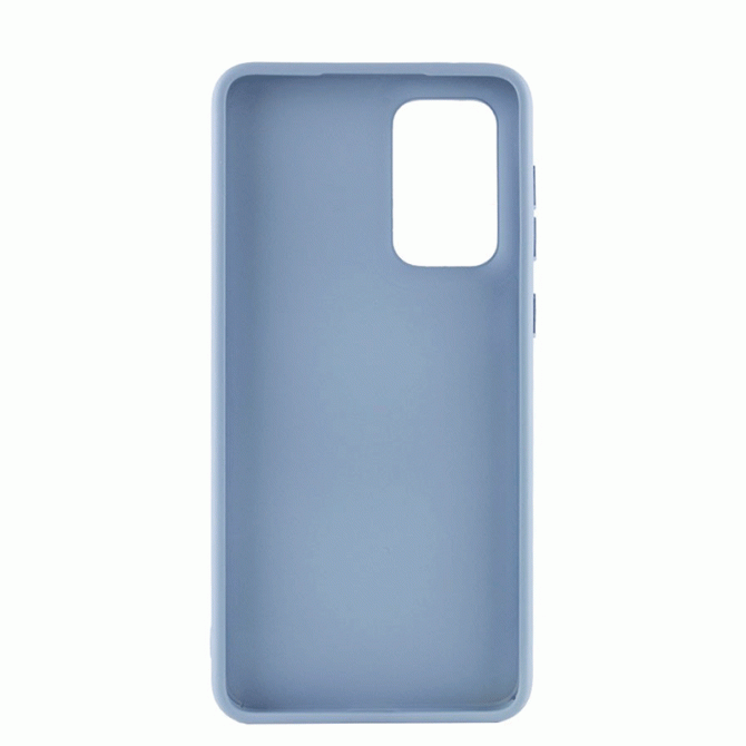 TPU чехол Bonbon Metal Style для Samsung Galaxy A53 5G Голубой-1