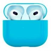 Чохол U-Like Silicone Protective For Airpods 3 Slim + Lock Sea Blue