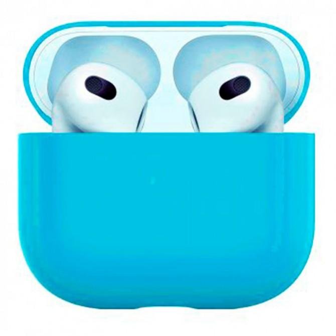 Чохол U-Like Silicone Protective For Airpods 3 Slim + Lock Sea Blue
