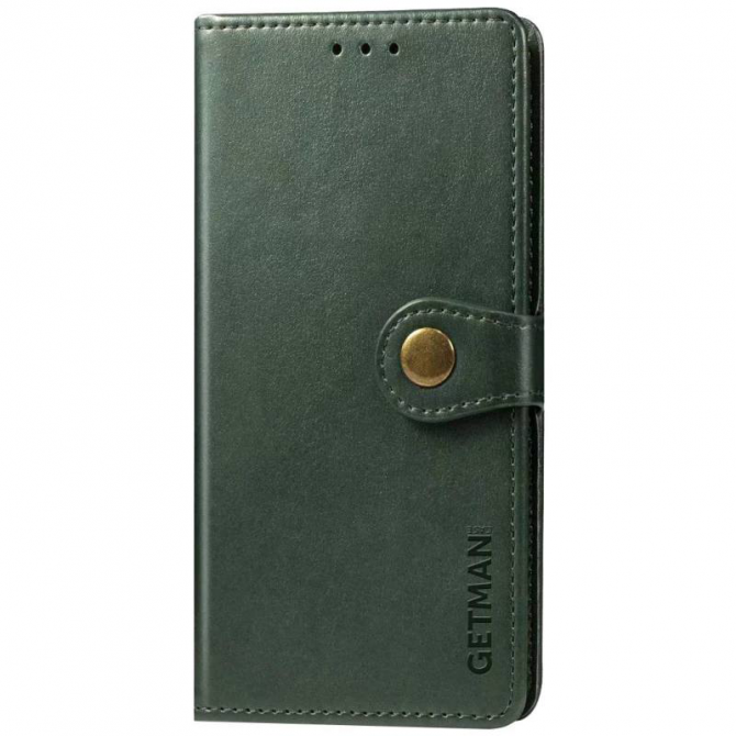 Чохол-книжка GETMAN Gallant for Xiaomi Redmi Note 10 /Note 10S Green