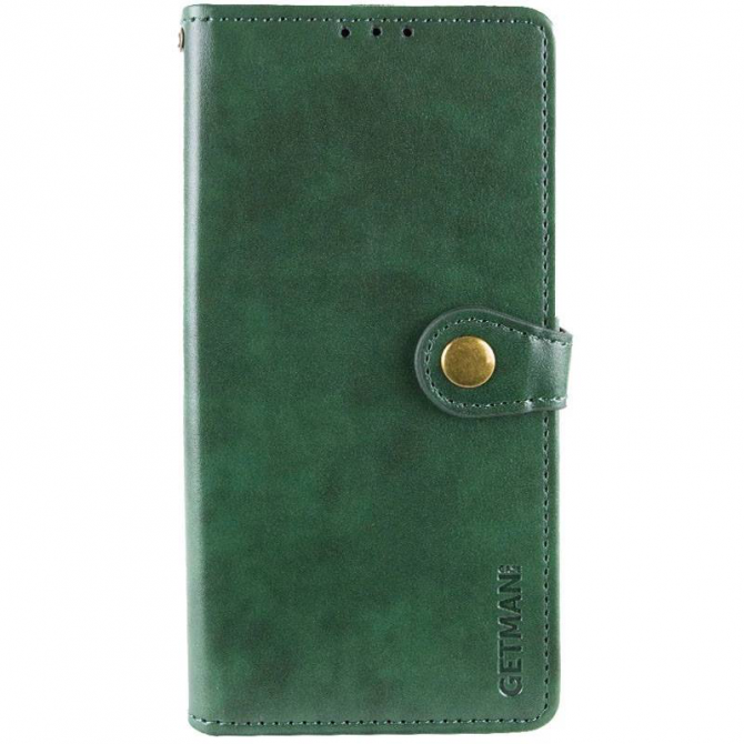 Чохол-книжка GETMAN Gallant for Xiaomi Redmi Note 10 /Note 10S Green-1